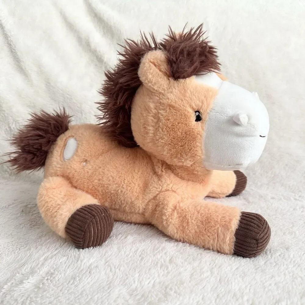 Giggle Scape Horse Pony Donkey Plush Orange Brown 15” Target Stuffed Animal